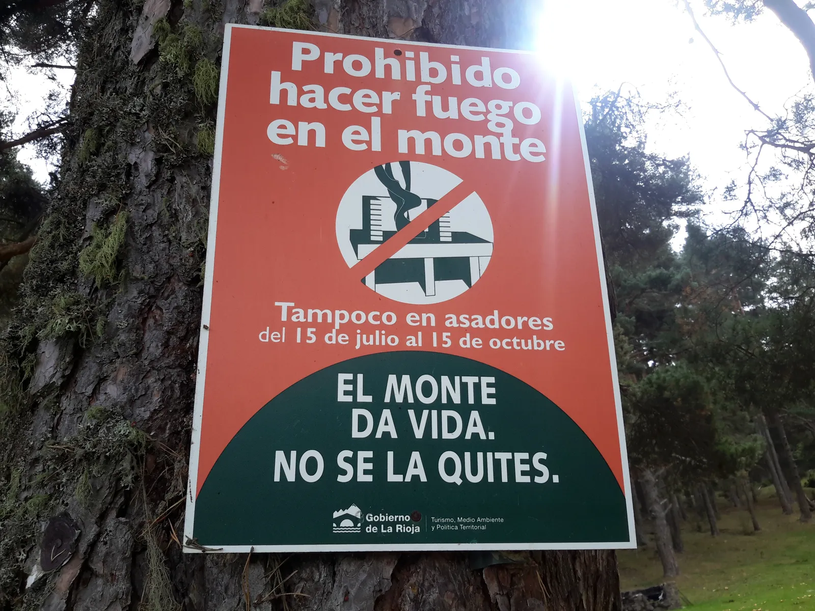 A partir del 15 de octubre ya se puede asar en los asadores que tiene fuera