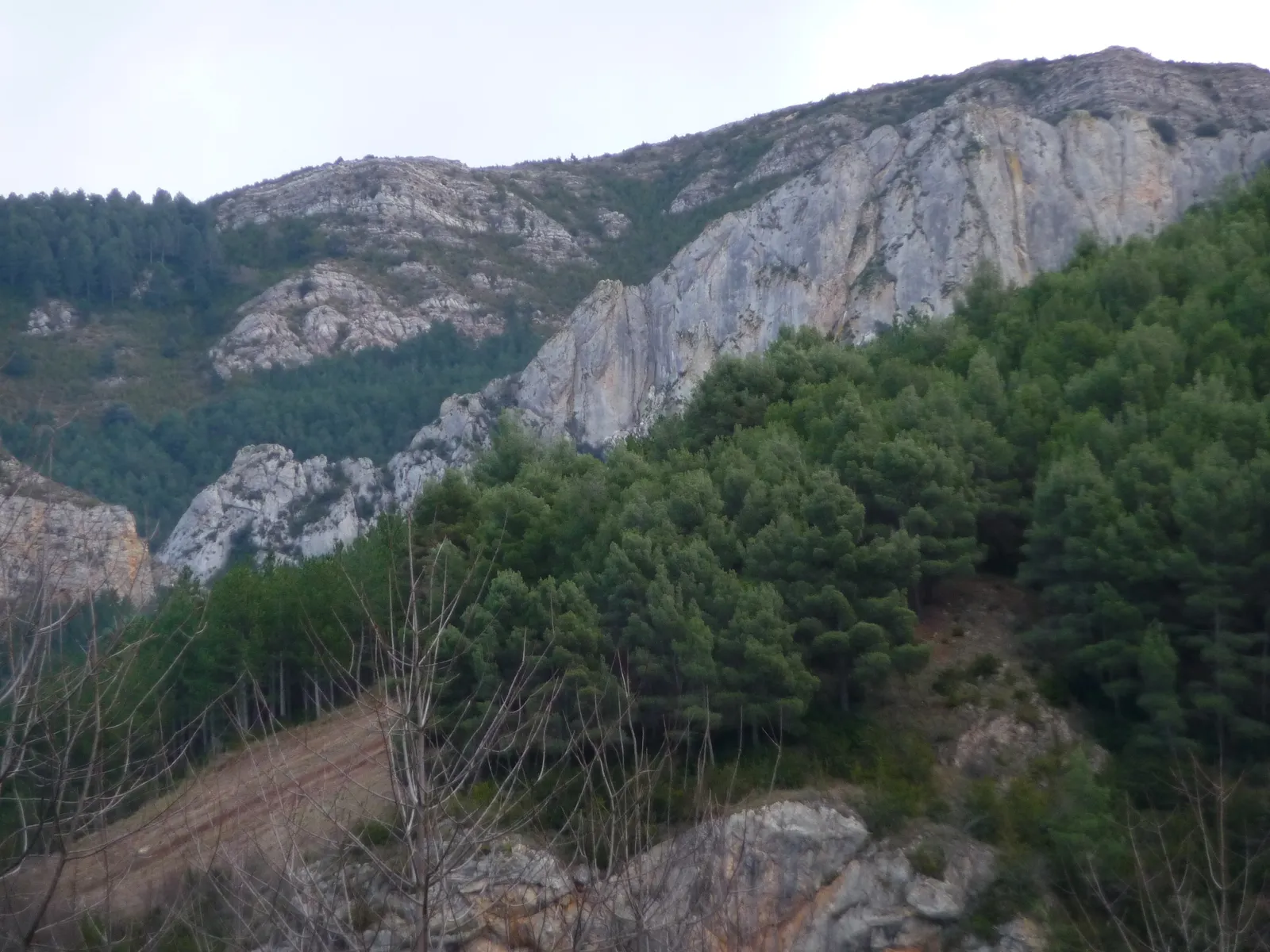Paisaje camino al Chorrón de San Marcos