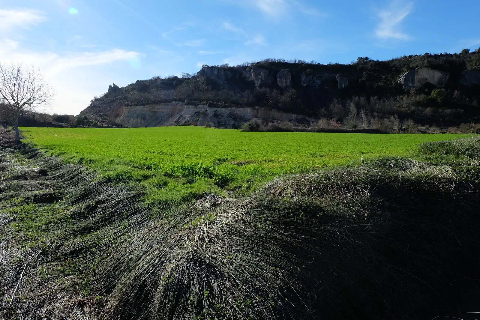 Imagen del camino a las Gobas