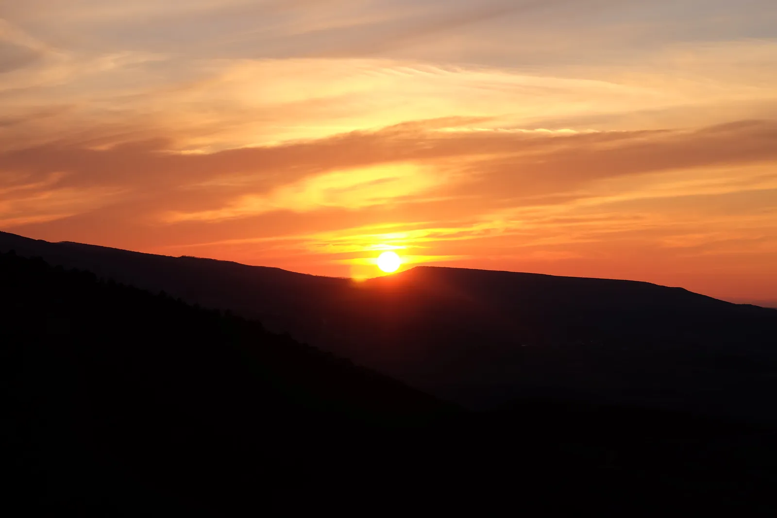 Atardecer en Clavijo