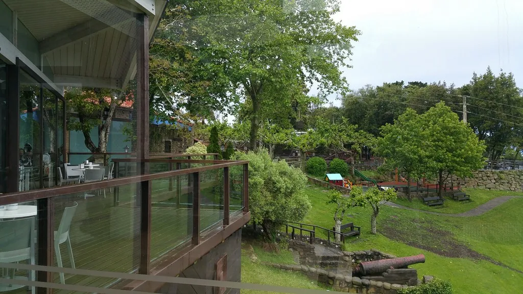 Vista desde la terraza del Restaurante Eneperi