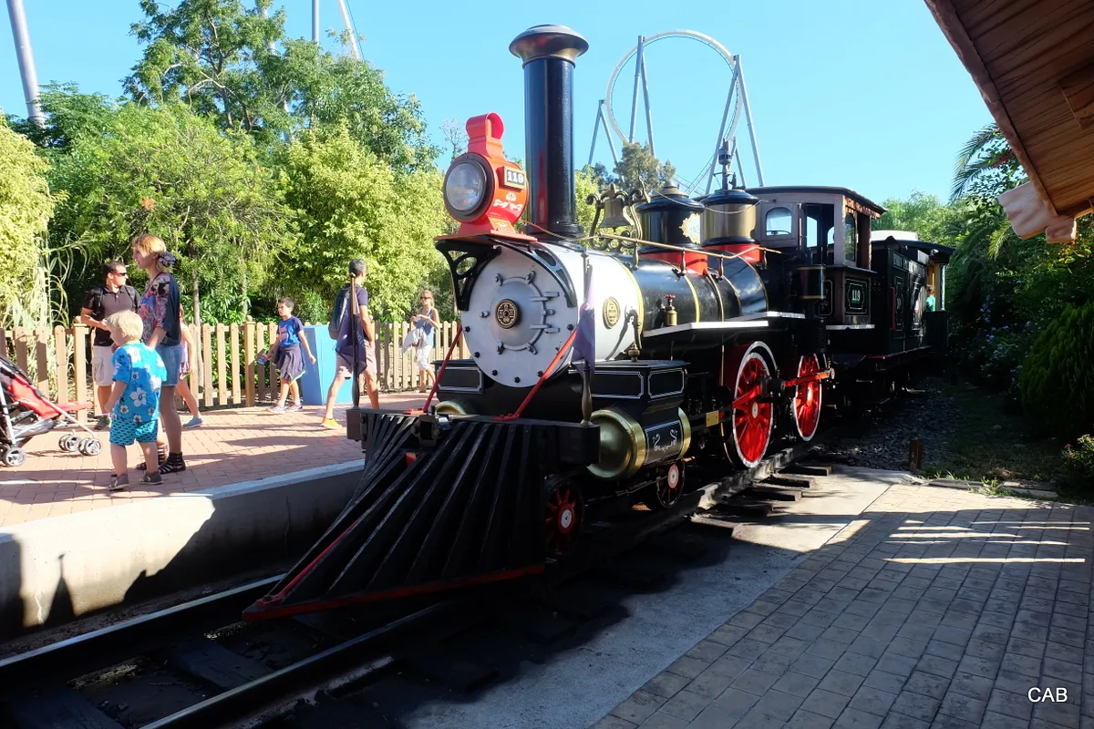 Tren en PortAventura
