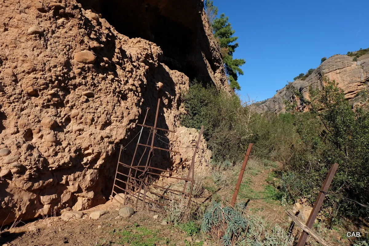 Camino a las cuevas