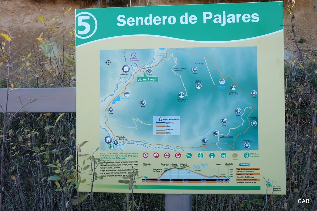 Nos encontramos el primer cartel .