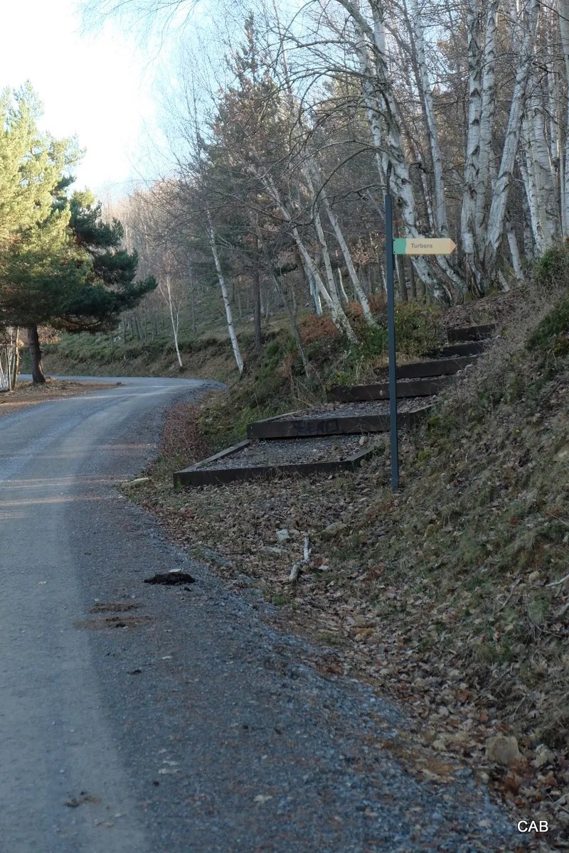 LLegada al Trampal de Peña Yerre