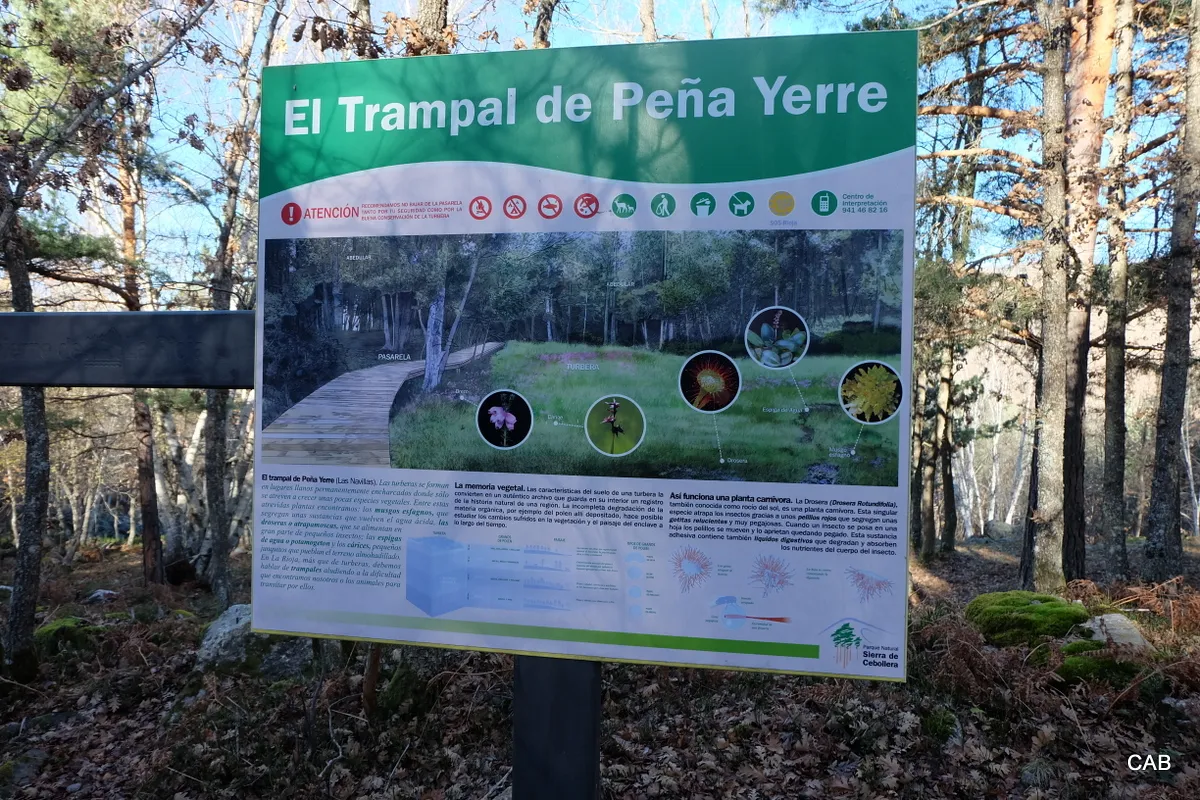 Trampal de Peña Yerre en Otoño